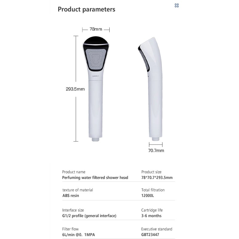 Vc Fragrant Water Purification Shower